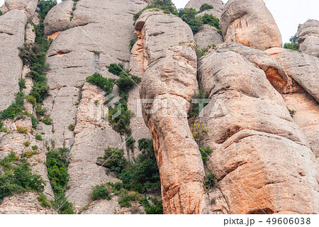 Montserrat is a mountain near Barcelona, SPAIN Montserrat is a mountain near Barcelona, SPAIN 49606038