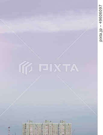 tall building alone sky architecture conceptual 49606097