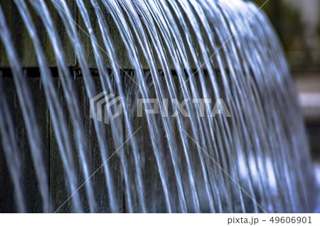 Water fountain with multiple falling streams Water fountain with multiple falling streams 49606901