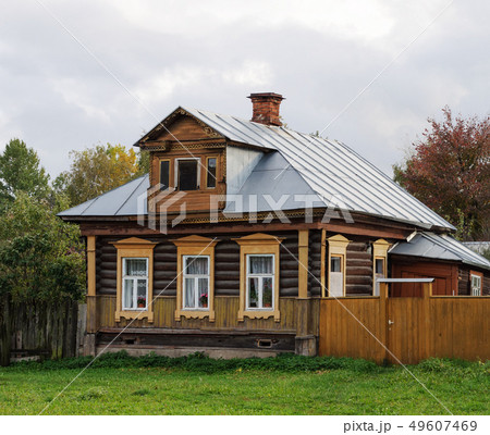 Country log wooden house Country log wooden house 49607469