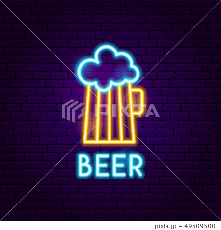 Beer Pub Neon Label 49609500