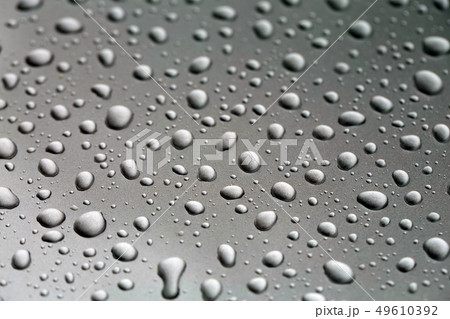 Shiny Water Droplets 49610392