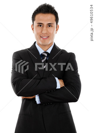 Young Hispanic Businessman Young Hispanic Businessman 49610534