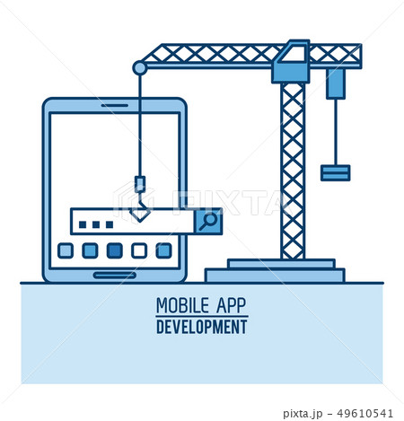 Mobile app infographic 49610541
