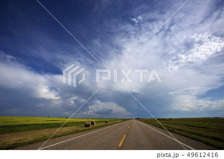 Prairie Storm Clouds 49612416