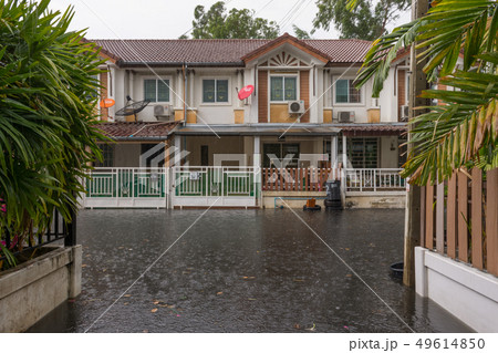 Water flood village Water flood village 49614850