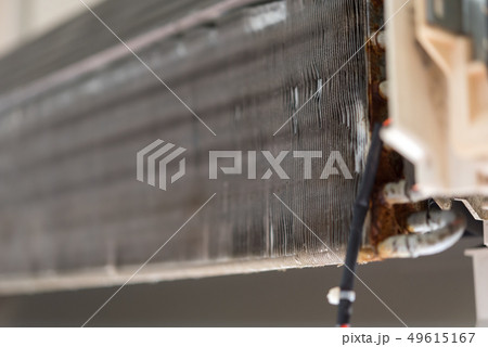 Cleaning air conditioner by water for clean a dust 49615167