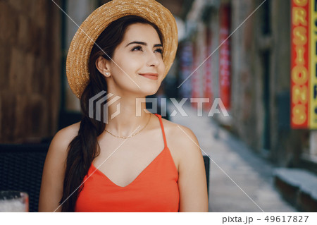pretty brunette pretty brunette 49617827