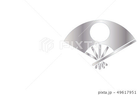 武将家紋銀グラデーション佐竹義宣 49617951