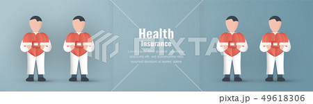 Vector illustration in concept of health 49618306