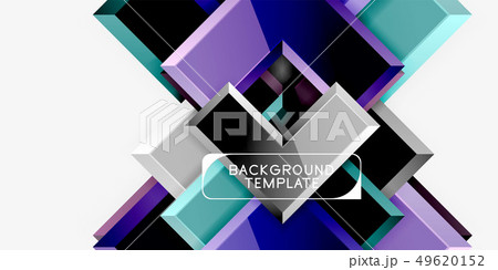 Glossy modern geometric background, abstract Glossy modern geometric background, abstract 49620152