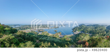 松島　壮観・大高森展望台からの眺め 49620400