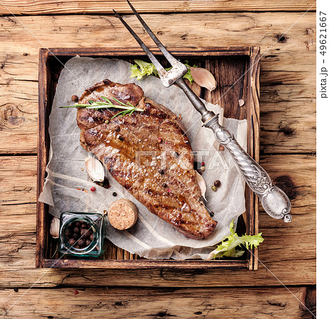 Roast beef with spices 49621667