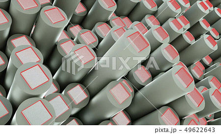 Vj loop cylinders for night club creative, computer generated modern abstract background, 3d render 49622643