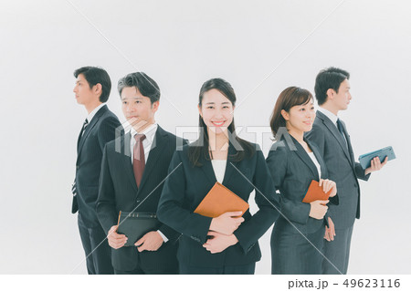 Japanese office workers 49623116