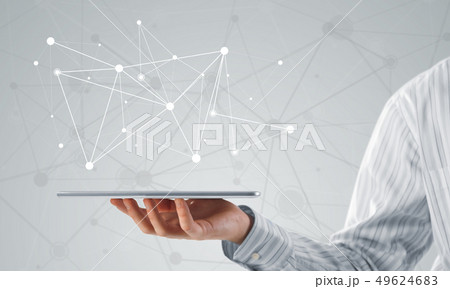 Wireless connection concept Wireless connection concept 49624683