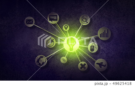 Social media communication 49625418