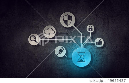 Social media communication 49625427