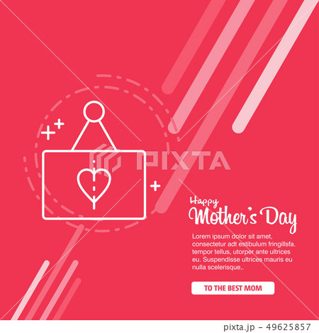 Mother's day greeting card with Mother's day greeting card with 49625857