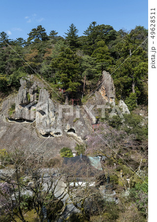 国名勝指定を受けている那谷寺の奇岩遊仙境（石川県小松市） 49628511