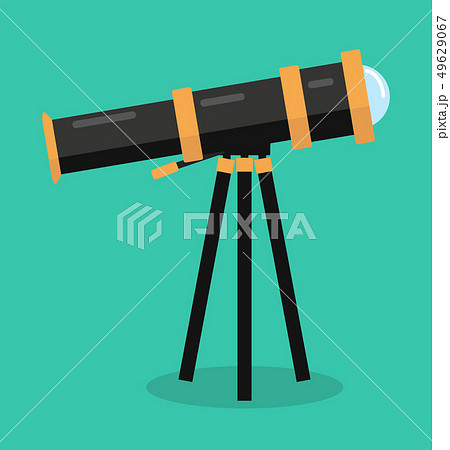 telescope vector flat design telescope vector flat design 49629067