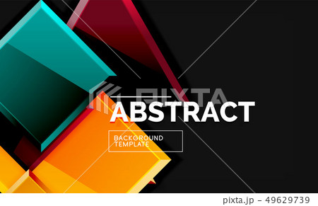 Shiny style geometric background 49629739