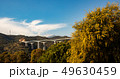 High bridge in southern spain during sunset 49630459
