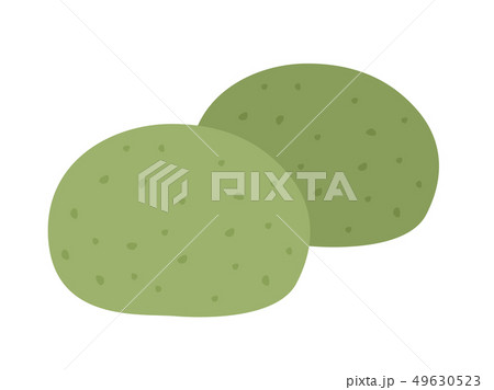 よもぎ餅のイラスト素材