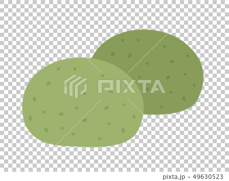 よもぎ餅のイラスト素材