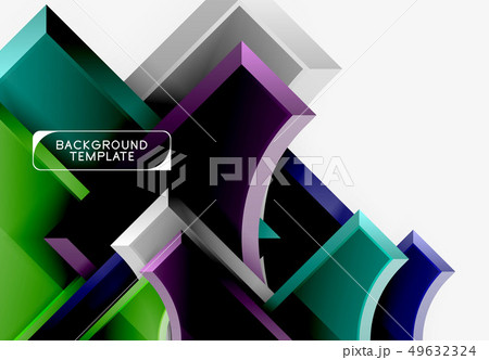Geometric shapes abstract background 49632324