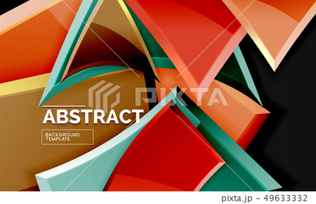 Shiny style geometric background 49633332