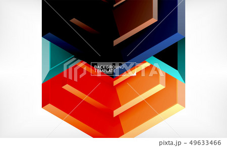 Arrow geometrical abstract background, directional Arrow geometrical abstract background, directional 49633466