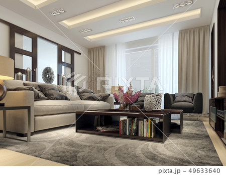 Living room modern style Living room modern style 49633640