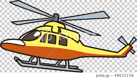 ヘリコプターのイラスト素材