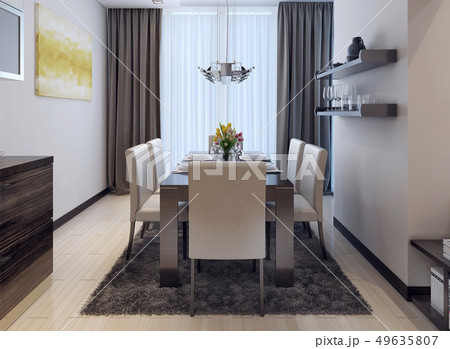 Dining kitchen modern style 49635807