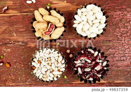 Bowls of various Collection set of beans and Bowls of various Collection set of beans and 49637359