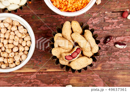 Bowls of various Collection set of beans and Bowls of various Collection set of beans and 49637361
