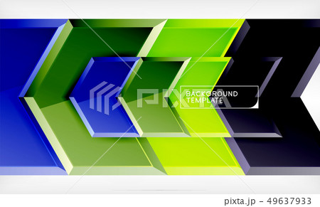 Abstract glossy techno arrows background 49637933