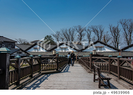 山形県　酒田市　山居倉庫　山居橋 49639966