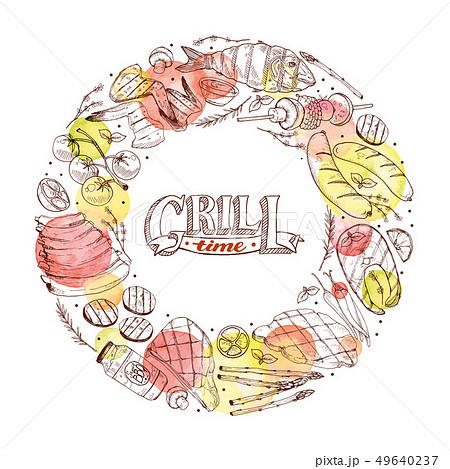 bbq and grill banner 49640237