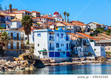 Traditional fishing village of Koroni, Greece Traditional fishing village of Koroni, Greece 49640380
