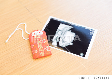 安産祈願とエコー写真 安産祈願とエコー写真 49641534