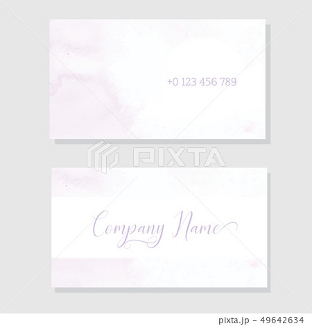 Hand Painted Art Of Watercolor Paint On Watercolor Paper 49642634