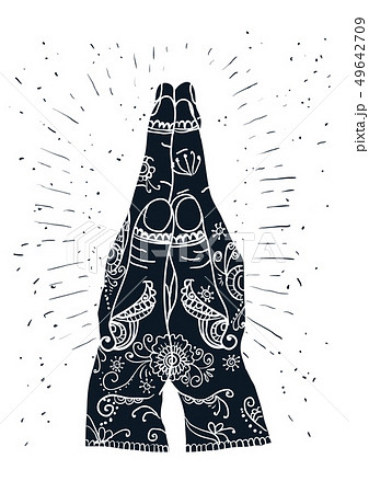 Element yoga mudra hands namaste Element yoga mudra hands namaste 49642709