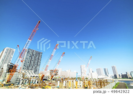 大規模建設現場 49642922