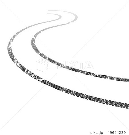 Creative illustration of wheel tire tracks. Creative illustration of wheel tire tracks. 49644229