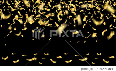 Creative illustration of colorful falling shiny 49644304