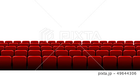 Creative illustration of movie cinema screen frame 49644306