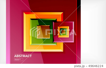 Square abstract background, glossy geometric Square abstract background, glossy geometric 49646224