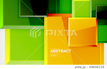 Square abstract background, glossy geometric Square abstract background, glossy geometric 49646226
